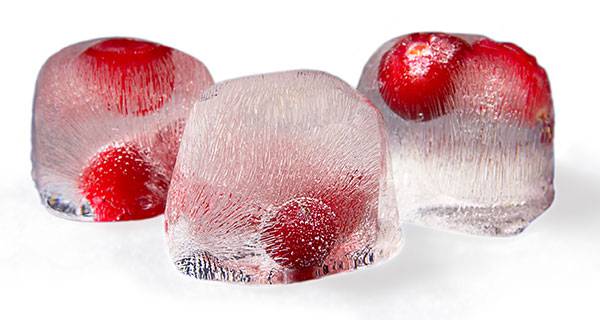 Cranberry Ice Cubes (How to Make Holiday Ice Cubes) - Midwest Nice