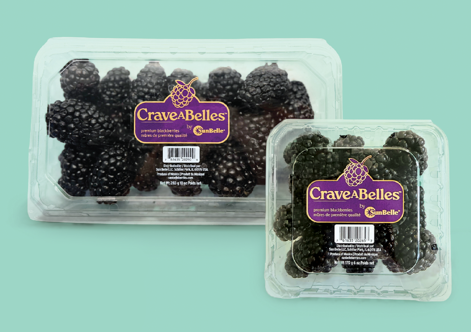 A Closer Look at Sun Belle Craveabelles® Blackberry Label